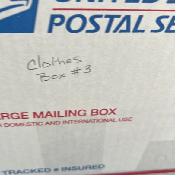 Roz and Ali Multicolored Vertical Striped Blouse size large - Picture 6 of 6